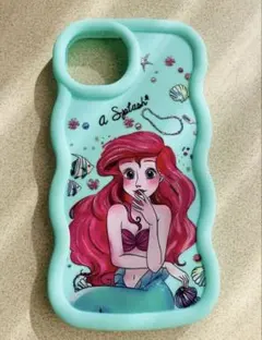 アリエル イラスト シリコンケース　iPhone14