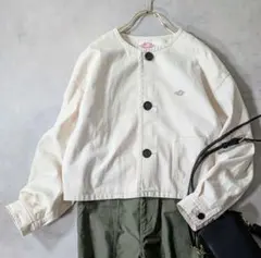 極美品★ダントン DANTON サイズ38 カツラギ ノーカラージャケット