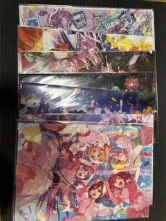 一部開封済み　マクロス　クリアファイル　ワルキューレ マクロスΔワルキューレリボーン通販限定特典クリアファイル全3種