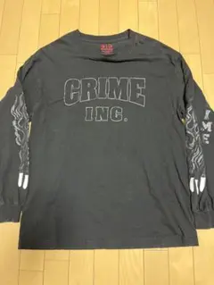 415clothing crime incロンT長袖TシャツLスケートusa古着