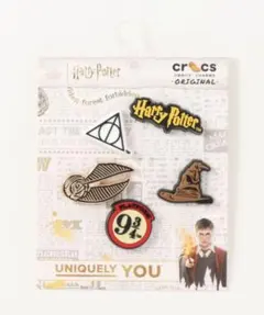 値下げ不可　クロックス　ジビッツ　ハリー・ポッター シンボル 5 Pack