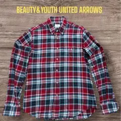 BEAUTY&YOUTH UNITED ARROWS チェック長袖シャツ S