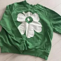 Marimekko ウニッコ柄 スウェット グリーンのサムネイル