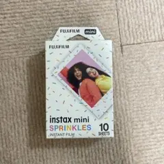 【希少】FUJIFILM instax mini SPRINKLES 10枚