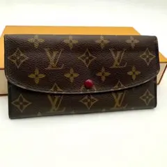 ルイヴィトン モノグラム ポルトフォイユ エミリー フューシャ長財布