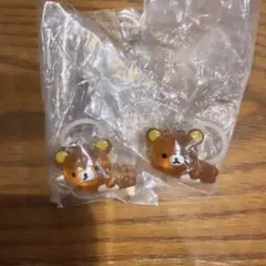 リラックマ クリアマスコットチャーム めじるしアクセサリー
