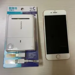 iPhone 8 Gold 64 GB SIMフリー&充電器
