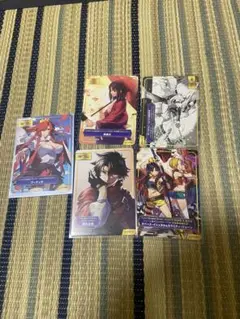 TYPE-MOON フェア　アニメイト特典　5枚組　fgo 空の境界
