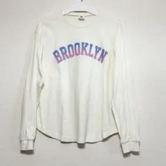 デビロック 綿100％ デビラボ プリント 長袖 Tシャツ ロンT 150