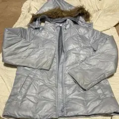 ライトグレー ダウンコート サイズ150