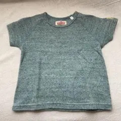 ハリラン　ハリウッドランチマーケット　キッズTシャツ サイズ2 杢　水色のサムネイル