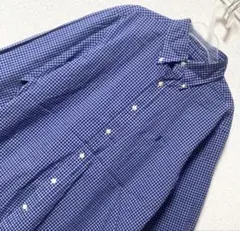 美品‼︎ ラルフローレン チェック ワンポイント ポニー刺繍 長袖シャツのサムネイル