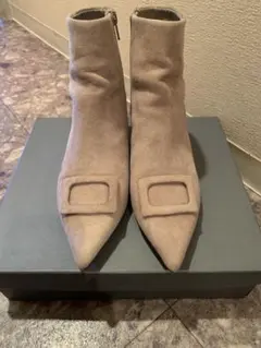 ツルバイマリコオイカワ　ショートブーツ　37