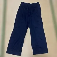 UNIQLO ネイビー ワイドパンツ ウエスト58cm