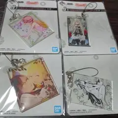 化物語　物語シリーズ 一番くじ 大暮維人 イラストアクリルチャーム 4種セット