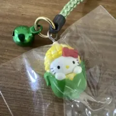 ハローキティ ご当地キティ メロンパンバージョン 根付けストラップ