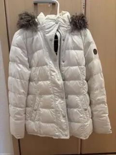 白ダウン ダウンジャケット
