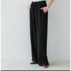 coca リブワイドパンツ/カットオフ可能