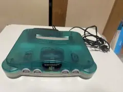 メ*ー様 Nintendo 64 クリアブルー 本体 のみです。