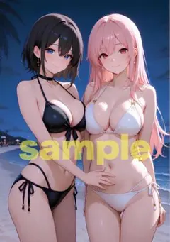 【ラミネート無料】A4サイズポスター/美少女/S129