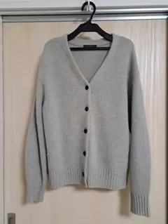 バンヤードストーム　ラクーン　ニットカーディガン　ベージュ 秋冬　長袖