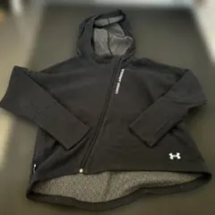Under Armour フルジップ フード付きジャケット ブラック