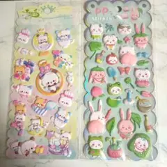 おしりシール ぷにぷにシール もちもちシール マシュマロシール バブルベアシール