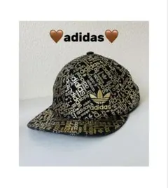 adidas originals アディダスオリジナルス 総柄 キャップ 金ロゴのサムネイル