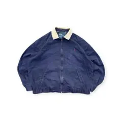 90s POLO by Ralph Lauren スイングトップ　襟コーデュロイ