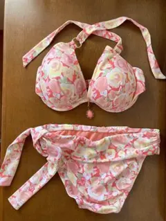 eggモデル着用】アルバローザ 水着 メイパラ柄【当時物☆激レア