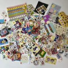 シール　大量　平成レトロ　ラメ入り　シール交換　平成女児　キャラクター