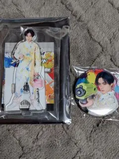 川村壱馬　トラキン　アクスタ＆缶バッチ