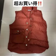 A/W 90s エルエルビーン ダウンベスト パッカブル マンゴーオレンジ