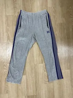 完売品】NEEDLES ニードルス トラックパンツ ナロー ベロア Mサイズ