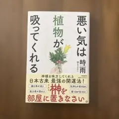 悪い気は植物が吸ってくれる