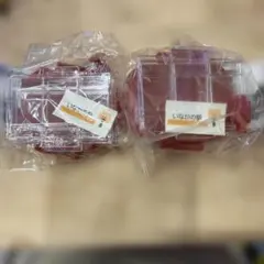 カプセルプラレール 情報 立体ステーション(赤)2個セット