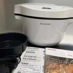 SHARP ヘルシオ ホットクック KN-HW24F-W 2.4L 2020年製 - メルカリ