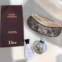h*i様 希少DiorPURE POISON 50mlコフレ(ポーチ・ボディミル h*i様 希少DiorPURE POISON 50mlコフレ(ポーチ・ボディミル - メルカリ