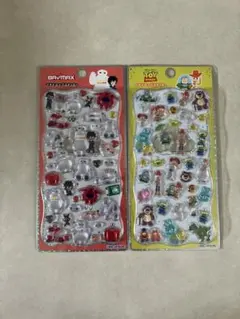 プチドロップステッカー　ディズニー　トイストーリー　ベイマックス　正規品