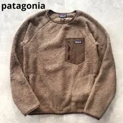 良品 パタゴニア ロスガトスクルー フリース ブラウン M 25895FA22