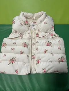 GAP 花柄 中綿ベスト 12-18ヶ月