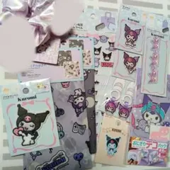 サンリオ クロミ ワッペン ネームタグ うわぐつタグ他 12点【新品】