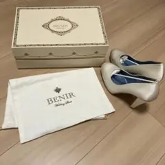 【BENIR】ウエディングシューズ　サイズ: 23.5 ヒール12cm