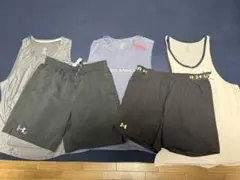 訳ありUnder Armour トレーニングウェア 5点セット