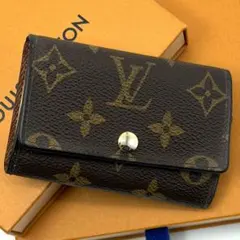 美品 ルイヴィトン モノグラム ミュルティクレ6 キーケース 6連 鍵 key