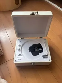 CDプレイヤー　Bluetooth対応　レコード風