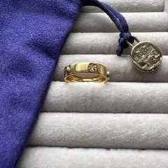 TORY BURCH ロゴ リング ゴールドカラーのサムネイル