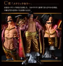 バンプレくじPREMIUM C賞ゴール・D・ロジャー フィギュアメタリックカラー