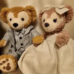 ダッフィー・シェリーメイ【ハンドメイド 】 ウエディング コスチューム