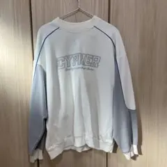 H＆Mロゴ入り スウェット トレーナー